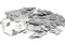 эффект Пневмохлопушка 30 см, с серебряным конфетти